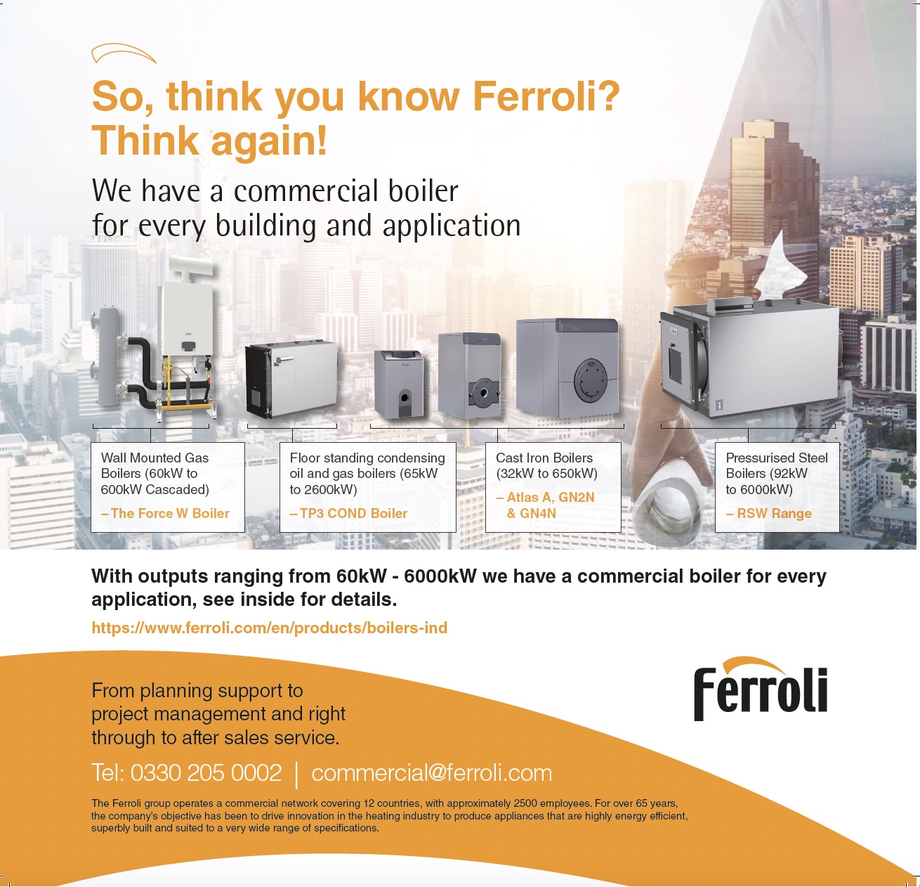 Ferroli Commercial Boilers